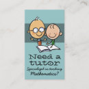 Recherche de tuteur français cartes visite Tutoring