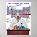 Recherche de laboratoire posters Drôle