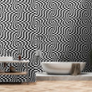 Recherche de illusion 3d posters Noir et blanc
