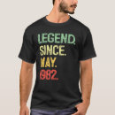 Recherche de légende depuis 1982 tshirts Vieux