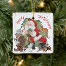 Recherche de animaux mignons ornements Joyeux noël