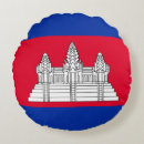 Recherche de cambodge coussins Drapeau cambodgien