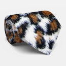 Recherche de motif de guépard cravates Sauvage