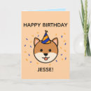 Recherche de inu de shiba vœux cartes Chiot