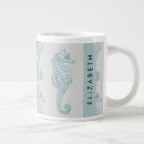 Recherche de hippocampes tasses Motif