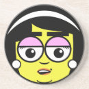 Recherche de visage femme dessous de verres Visages