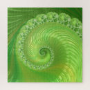 Zoek naar spiralen puzzels Groen