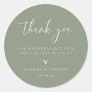 Recherche de remerciements mariage autocollants Automne