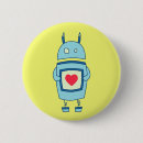 Zoek naar robot buttons Hart