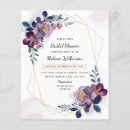 Recherche de elegant floral bridal shower invitations Aquarelle