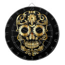 Recherche de dia los muertos de jeux de fléchettes Squelette