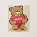 Recherche de nounours puzzles Amour