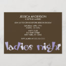Recherche de nuit dames invitations Moderne