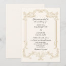 Recherche de renaissance mariage invitations Simple