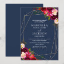 Recherche de marine mariage invitations Boho