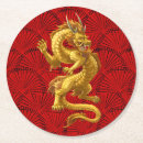 Zoek naar draak jaar onderzetters Nieuw chinese jaar