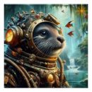 Recherche de animaux mer posters Steampunk