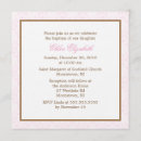 Recherche de de damassé baptême invitations Religieux
