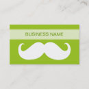 Recherche de moustache cartes visite Élégant
