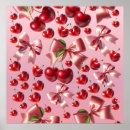 Recherche de rouge cerise posters Coquette