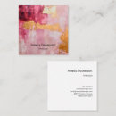 Recherche de luxe doré cartes visite Artiste