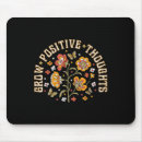 Recherche de pensée positive tapis souris Réflexion