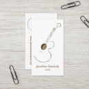 Recherche de luthiers cartes visite Musicien
