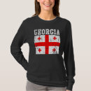 Recherche de drapeau géorgien tshirts Vintage