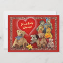 Recherche de nounours baby shower invitations Neutre