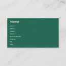 Zoek naar structuur visitekaartjes Groen