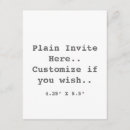 Recherche de plaine invitations Modèle
