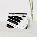 Recherche de notes musique joyeux anniversaire cartes postales Pianiste