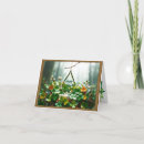 Recherche de leprechauns vœux cartes Pot d'or