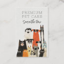 Recherche de chien de chat cartes visite Chats
