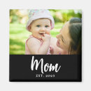Recherche de naissance bébé magnets Noir et blanc