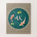 Zoek naar koi puzzels Groen