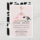 Recherche de animal baby shower fille invitations Pour elle