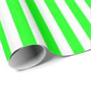 Recherche de rayures vertes papier cadeau Blanc