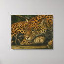 Recherche de de faune impressions sur toile Jaguar
