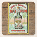 Recherche de rhum dessous de verres Vintage