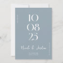 Zoek naar dusty blue wedding save the dates For her