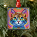 Recherche de chats colorés ornements Mignon