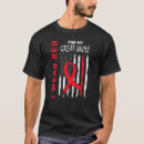 Recherche de great uncle tshirts Rouge