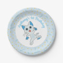 Recherche de motif coloré assiettes en papier Licorne