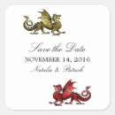 Recherche de rouge dragon autocollants Dragons