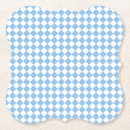 Zoek naar blauwe diamant onderzetters Patroon