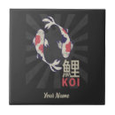 Recherche de koi carpe carreaux Japonais