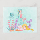 Zoek naar mermaid briefkaarten Krachtens het zee