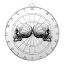 Recherche de crane jeux de fléchettes Noir