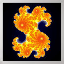 Recherche de symétrie posters Orange